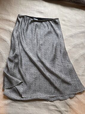 Sienna Sky Black and White Midi Skirt